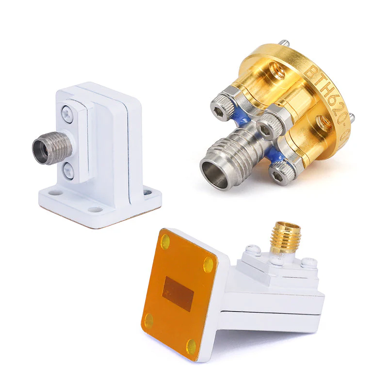 Adaptador de coaxial de guia de ondas
