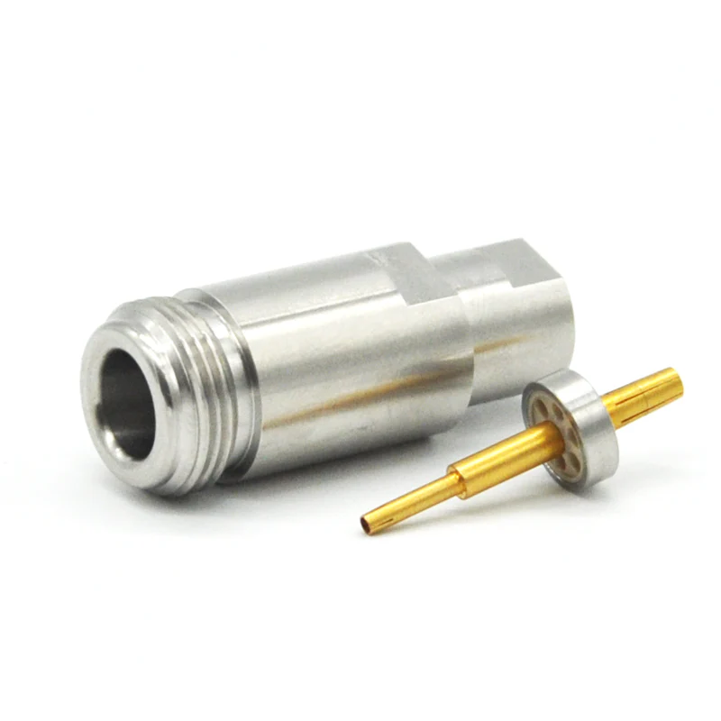 Quais são os materiais usados mais comuns para um conector de RF?